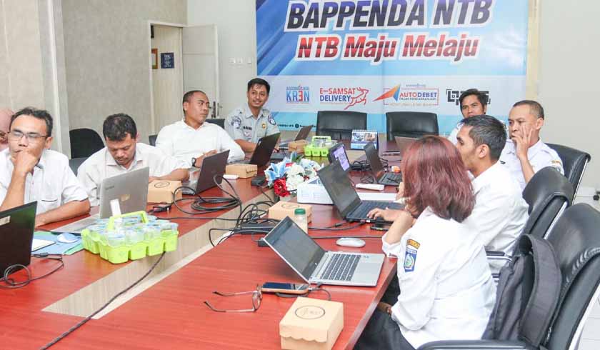 Dengan Bappenda Provinsi NTB