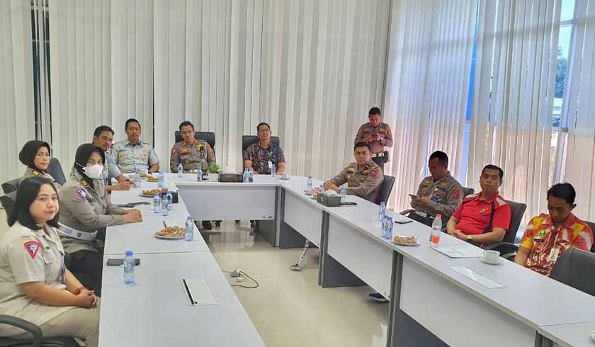 bersama Ditlantas Polda Kalsel