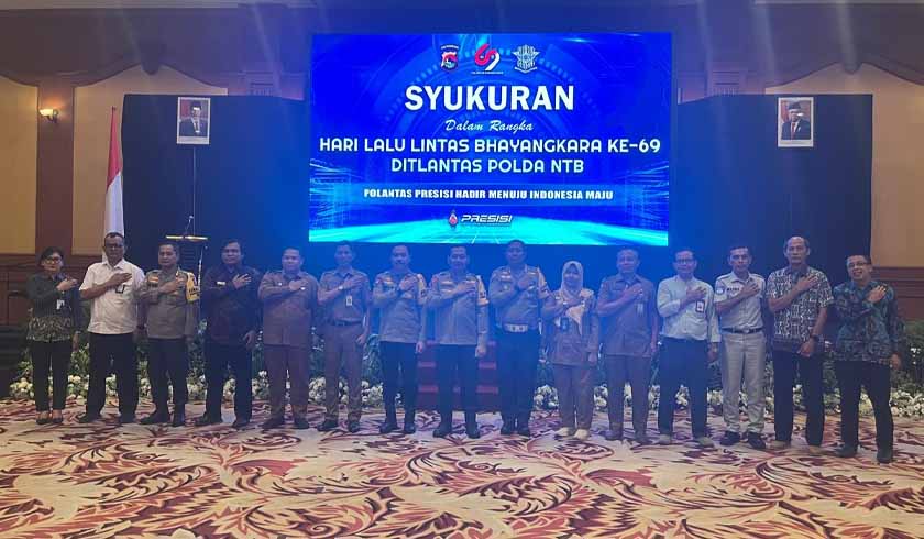 Lintas Bhayangkara ke-69 Polda NTB