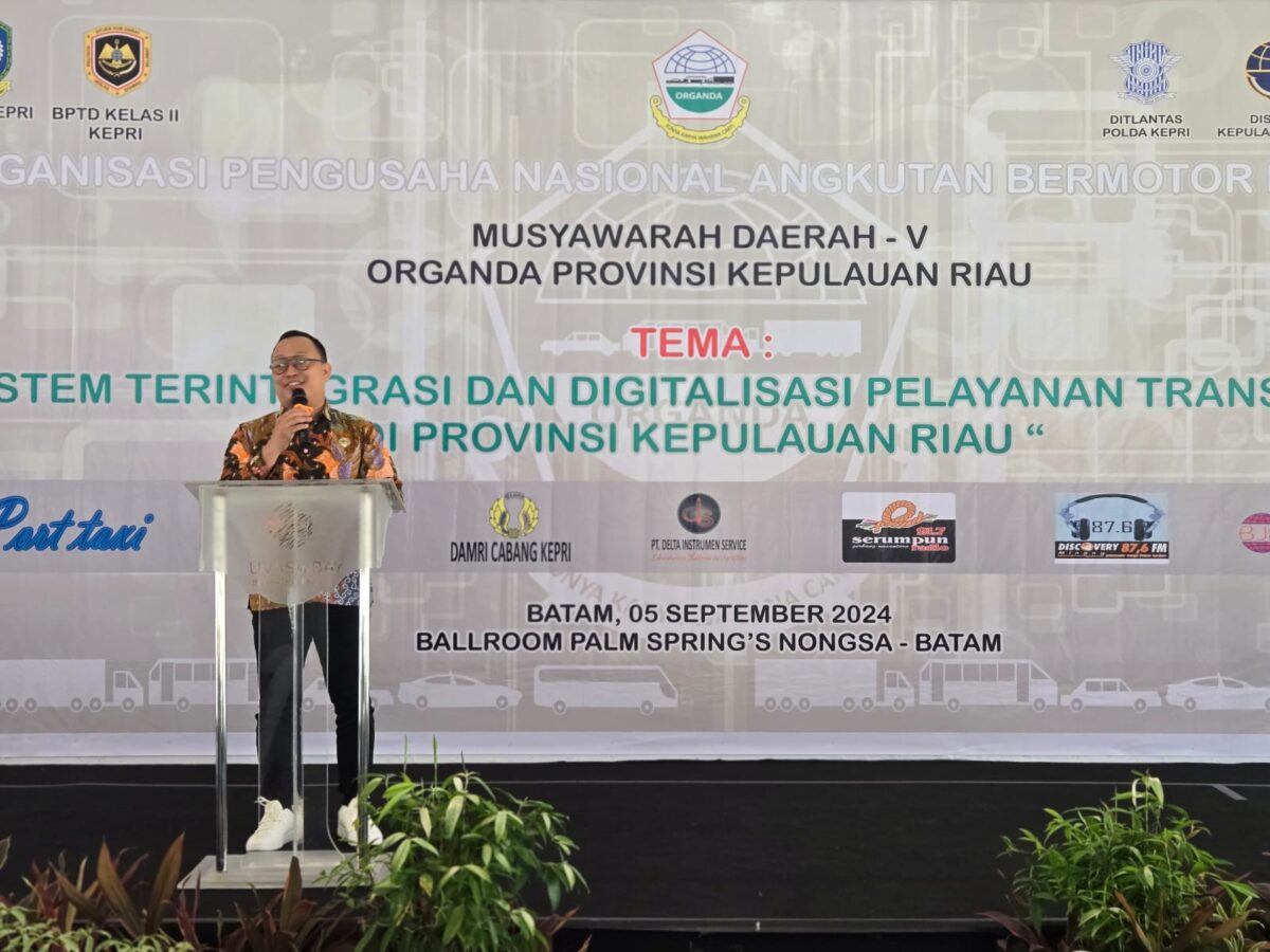 Kendaraan Bermotor Umum Dalam Musda V Dpd Organda Prov Kepri