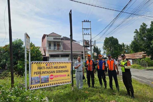 Perlintasan Sebidang di Kota Padang
