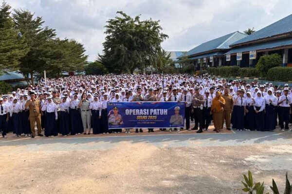 bersama Satlantas Polresta Barelang