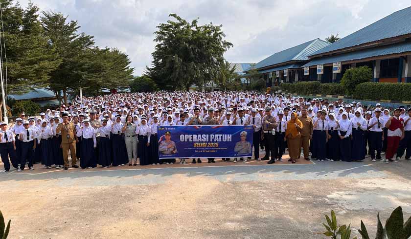 bersama Satlantas Polresta Barelang