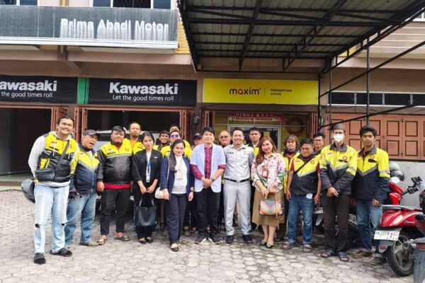 Ojek Online Maxim di Pematangsiantar