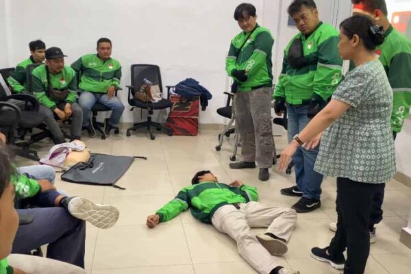 di Kantor Grab Medan Polonia