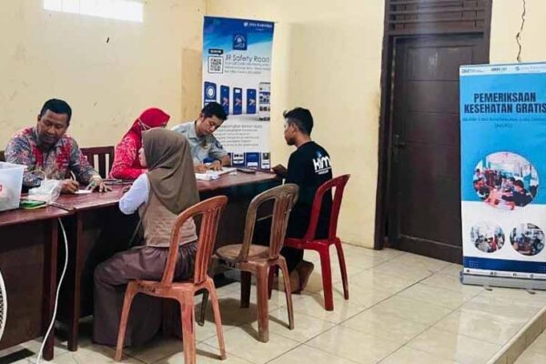 Di Kantor Desa Tunjung Jaya Panimbang