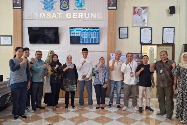 Koordinasi di Samsat Gerung